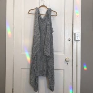 Torrid sleeveless hooded duster